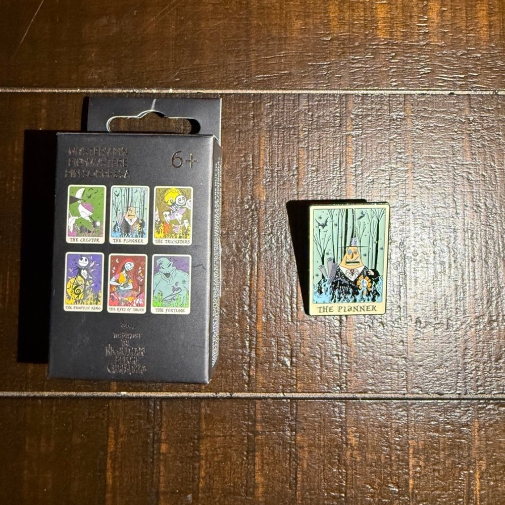 The Nightmare Before Christmas Tarot Card, “The Planner” Mayor Pin